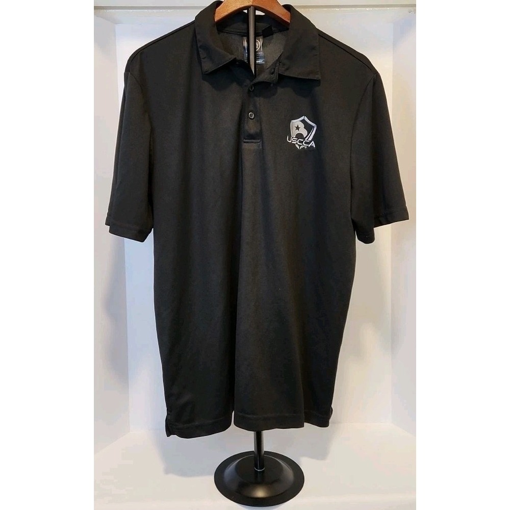 Stormtech Performance Conceal Carry Graphic H2X Dry Polo Shirt Men L Black